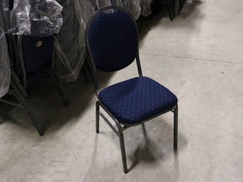 Stackchair stoel (blauw) 
